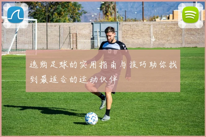 选购足球的实用指南与技巧助你找到最适合的运动伙伴